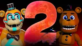 FNAF SECURITY BREACH 2 AND FNAF WORLD 2 - TEASER ANALYSIS