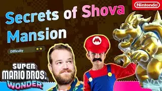Secrets of Shova Mansion | 3 Wonder Seeds! | Sunbaked Desert | Super Mario Bros. Wonder