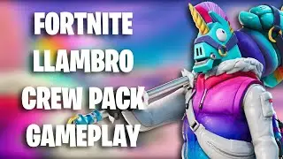 Fortnite - *NEW* LLAMBRO GAMEPLAY! (Crew Pack) (Season 5)