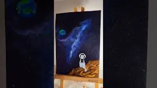 Space kitty chronicles- part 1: Kitty leaves earth? #art #creative