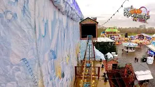 Ice Mountain Coaster Mellors | Onride Video [ Hyde Park Winter Wonderland 2024 ] clip by coolkirmes