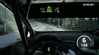 WRC 2025 02 02 Stages 1-4 of Sweden with Fiesta rally 1, mainly in Cockpit, PS 5 controller, PC.