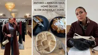 New Anthropologie !! Haul + Amazon home decor, new Beauty + Sunday at Home 