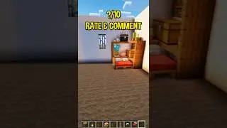 Minecraft Corner Bedroom💀