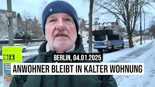04.01.2026 #Blackout #Berlin Anwohner bleibt lieber in kalter Wohnung statt bei Freunden zu schlafen