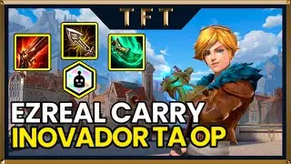 Comp de Inovador com Ezreal Carry - PATCH 12.5 - B #Teamtactics Fight