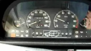 Fiat Uno Cold Start