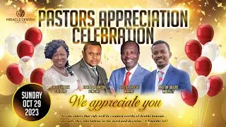 Pastors Appreciation Celebration! - Bishop Robinson, Dr. Elizabeth, Pastor Golois, Pastor Jacques