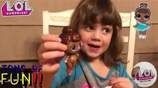 LOL Surprise Glitter Opening! Unboxing Miss Baby!