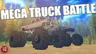 SpinTires MudRunner: МЕГАБИТВА ГРУЗОВИКОВ! (НОВЫЙ Ford OBS Dually)