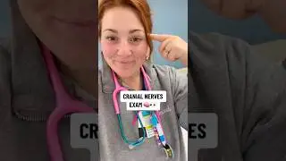 CRANIAL NERVES EXAM 🧠 #cranialnerves #nurse #nursingschool #nursingnotes #med #cranialnerveexam