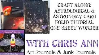 Craft Along: Astrological & Astronomy Card Folio Tutorial | One Sheet Wonder