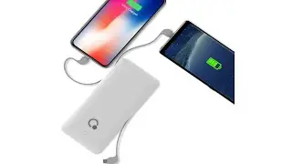 Review: 10000mAh Q Portable Charger, Ultra Slim USB C Power Bank, 4 Output Dual Input