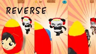 Tag With Ryan Colorfull Swab Ryan vs Night Vision vs Clipper vs Combo Panda Van Reverse Gameplay!!