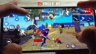 HANDCAM Poco X7 Pro 4 Finger Free Fire Gameplay