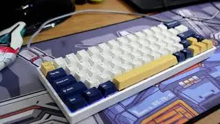 Clocky Budget Keyboard (SK64S with Silver Switches Typing Test)