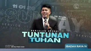 Ibadah Raya 3: Minggu, 11 Januari 2026 - Berjalan Sesuai Tuntunan Tuhan - Pdt. Rinaldo Tindaon