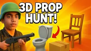 HIDE or DIE in PROP HUNT! 😂 | Ultimate 3D Game Challenge