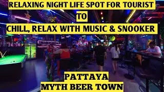Myth Beer Town Nightlife Pattaya🇹🇭 | Nightlife Spot, Bars, Girls#walknashavlogs#pattaya#nightlife