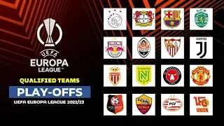 UEFA Europa League 2022/23 Knockout Round Playoffs: All Qualified Teams