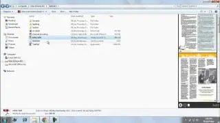 Preview files panel in Windows7