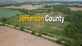 Vera Everett Aerial Tour - Jefferson County, Iowa
