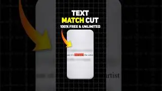Text Match Cut in 1 Click&mdash;Free, Fast, Unlimited!