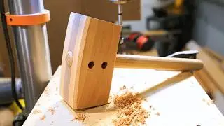 Я сделал новый молоток для обработки дерева (и он потрясающий)