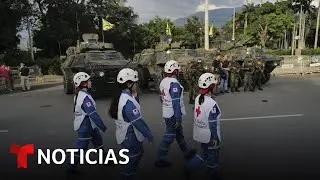 Colombia militarizó su frontera con Venezuela ante un éxodo que no ha ocurrido | Noticias Telemundo