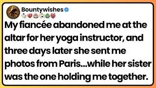 My fiancée left me at the altar for her yoga instructor. I found a plane ticket to Paris.