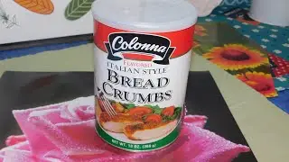 Colonna Bread Crumbs, Flavored, Italian Style,Dollar Three Bread Brumbs,Chicken Nuggets
