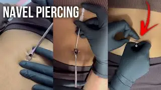 Let&rsquo;s get a Belly Button Piercing | Navel piercing #shorts #piercing #tiktok