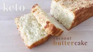 Keto Coconut Butter Cake