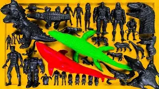 Dinosaurus Jurassic World Dominion: T-rex/ Brachiosaurus/ Skibidi/ Super-Man/ KingKong/ KingGidorah