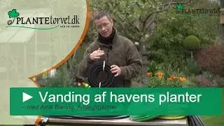 Vanding af haven (Stor Guide) - V&aelig;lg det rette vandingssystem og udstyr til dine planter