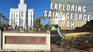 Tour of Saint George, Utah Driving Hurricane Utah, Pioneer Park & More