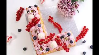 No Bake Lettercake / Numberscake / Zahlenkuchen / Buchstabenkuchen - super schnell ohne backen