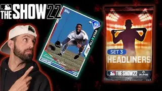 Insane Pack Luck Continues! Headliner Set 3 Pack Opening! | Mlb The Show 22
