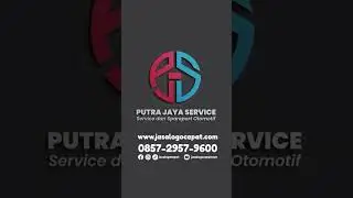 Logo Bengkel Putra Jaya Service - Jasalogocepat #jasalogo