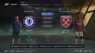 EA SPORTS FC 26 Chelsea-West Ham United Premier League full match 25/26 PS5