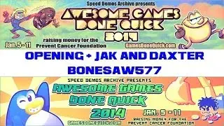 AGDQ 2014: Opening + Jak and Daxter by bonesaw577