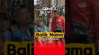 BALIK NAMA PART 2  #polapike #gondol #shorts #rendrapolapike #komedi  #comedy