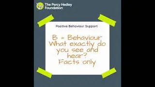 Positive Behaviour Support (PBS) - part 2 - the PBS process