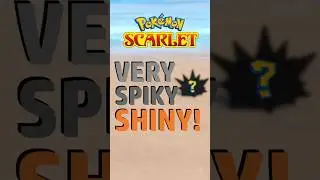 This Shiny is Extremely SPIKY! #shorts #pokemon #shinypokemon #pokemonscarletandviolet