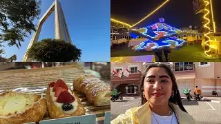 Dubai Vlog | Day 2 ✨ Dubai Frame, an Unexpected Detour & Cruise Dinner 🥘 