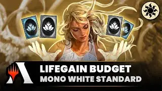 ⚪ SEM CURINGAS? SEM PROBLEMAS! | LIFEGAIN BUDGET no STANDARD! (Magic Arena)