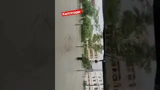 karimnagar news rain 🌧️ #karimnagar #telangana #rain #shorts #shortsvideo