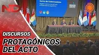 Junta de gobernadores de la Región Centro en Córdoba | Uno por uno los ANUNCIOS