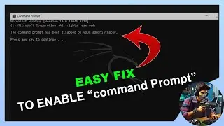 Fix  CMD Blocked by Administrator  Error on Windows – Quick Solution!