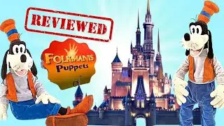 FOLKMANIS GOOFY DISNEY PUPPET REVIEW! LONG BEACH COMIC CON! | Justin Talks Puppets